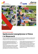 ARKUSZ INFORMACYJNY: Społeczności energetyczne w Polsce i w Niemczech